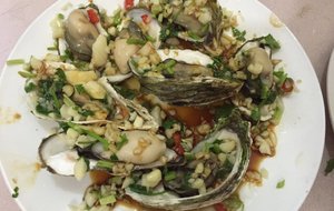 Seafood snacks in Laojie